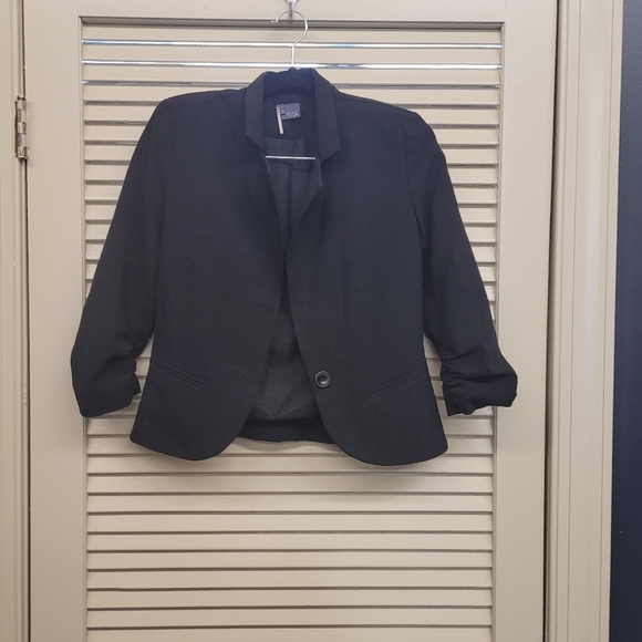 Sparkle & Fade Jackets & Blazers - Sparkle and fade jacket black extra small